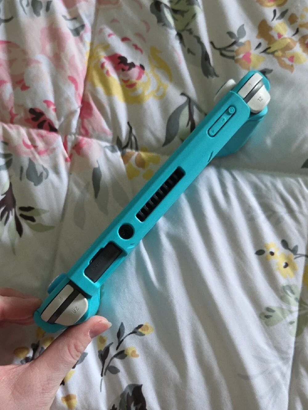 Nintendo Switch Lite Turquoise Portable Handheld Console With Hard Case